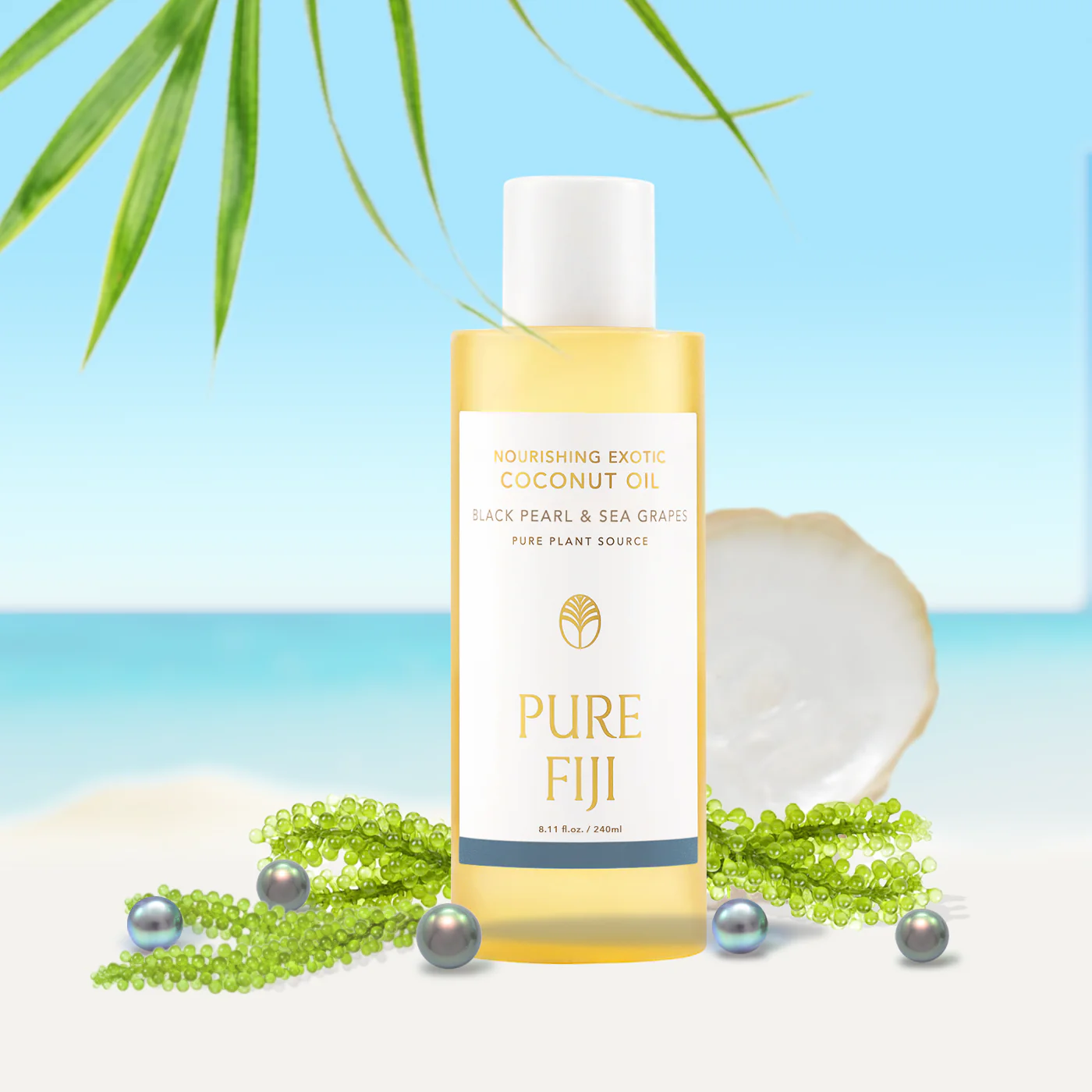 Black Pearl & Sea Grapes Nourishing Body Oil (8.1oz/240ml)