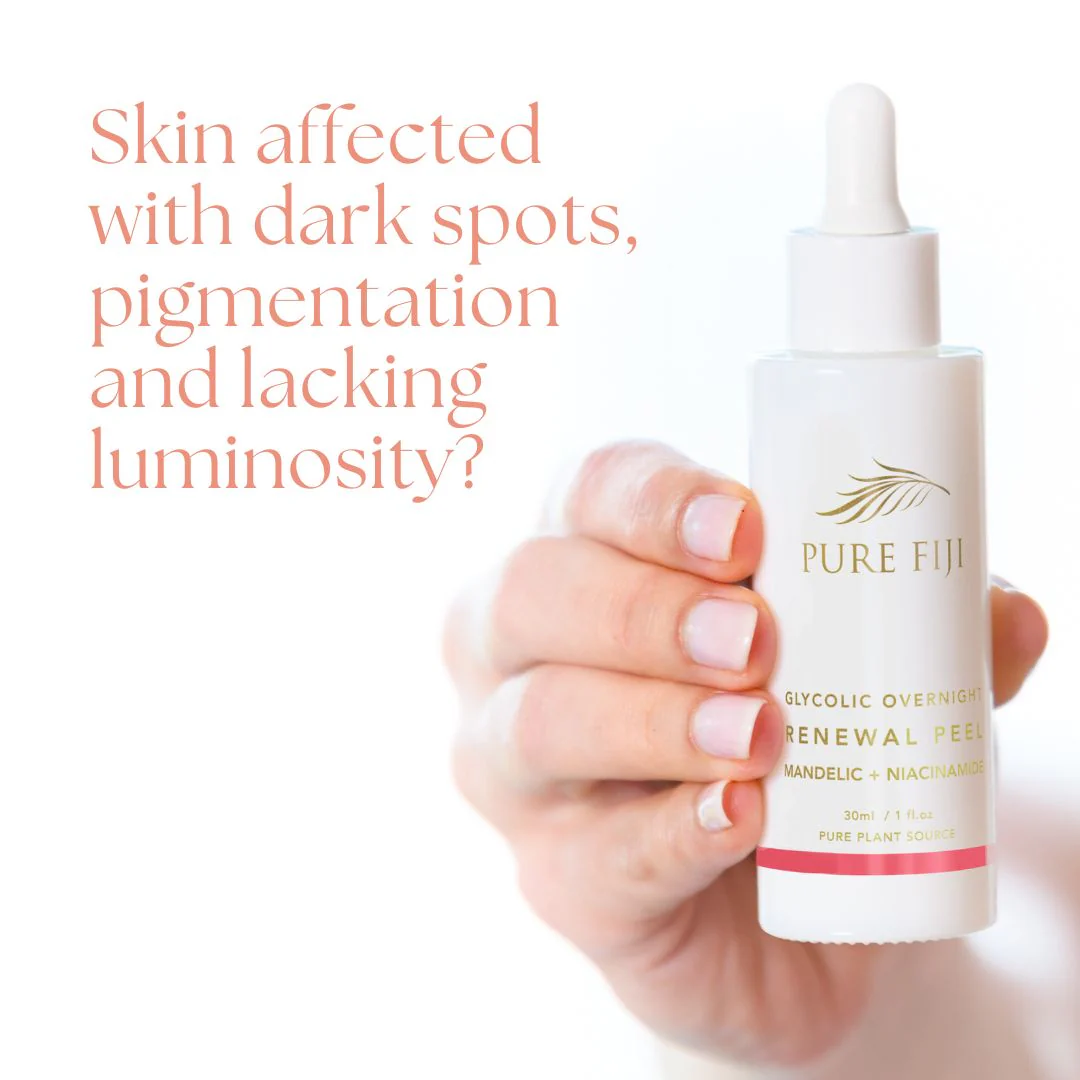 Glycolic Overnight Renewal Peel with Mandelic + Niacinamide (1oz/30ml) - Image 3